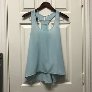 Frenchi (Nordstrom) Light Blue Lightweight Tank